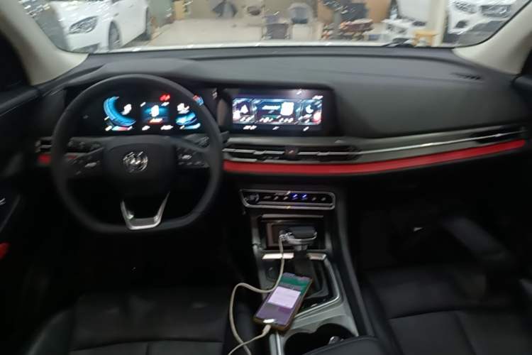 Used CHANGAN CS55PLUS 2021 Blue Whale Edition 1.5T DCT Luxury Model Center Console
