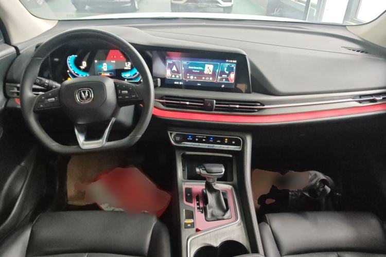 Used CHANGAN CS55PLUS 2021 Blue Whale Edition 1.5T DCT Luxury Model Center Console