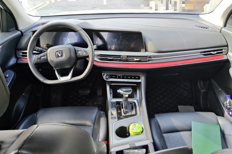 Used CHANGAN CS55PLUS 2021 Blue Whale Edition 1.5T DCT Luxury Model Center Console