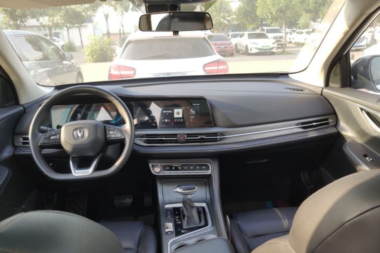 Used CHANGAN CS55PLUS 2021 Blue Whale Edition 1.5T DCT Prestige Model Center Console