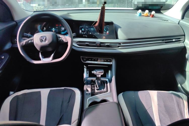 Used CHANGAN CS55PLUS 2021 Blue Whale Edition 1.5T DCT Luxury Model Center Console