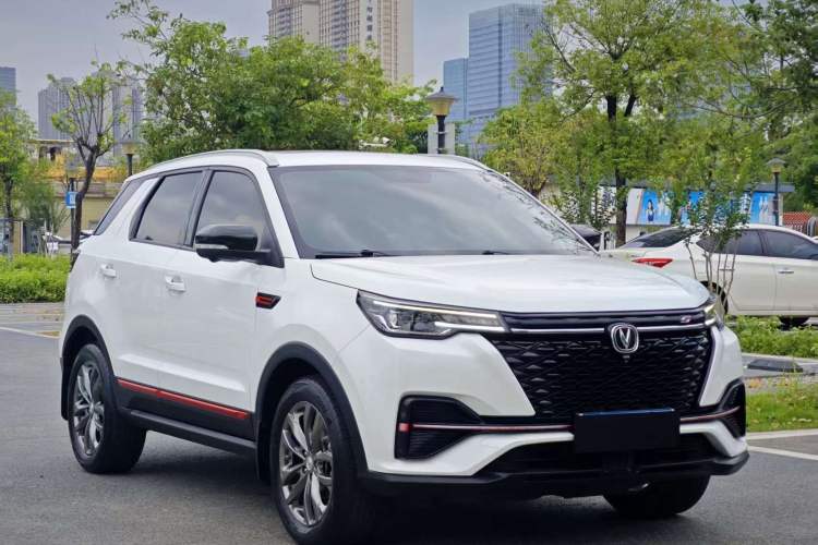 Used CHANGAN CS55PLUS 2021 Blue Whale Edition 1.5T DCT Prestige Model Exterior 2