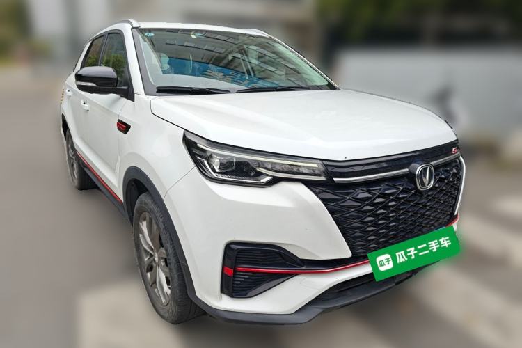 Used CHANGAN CS55PLUS 2021 Blue Whale Edition 1.5T DCT Luxury Model Exterior 2