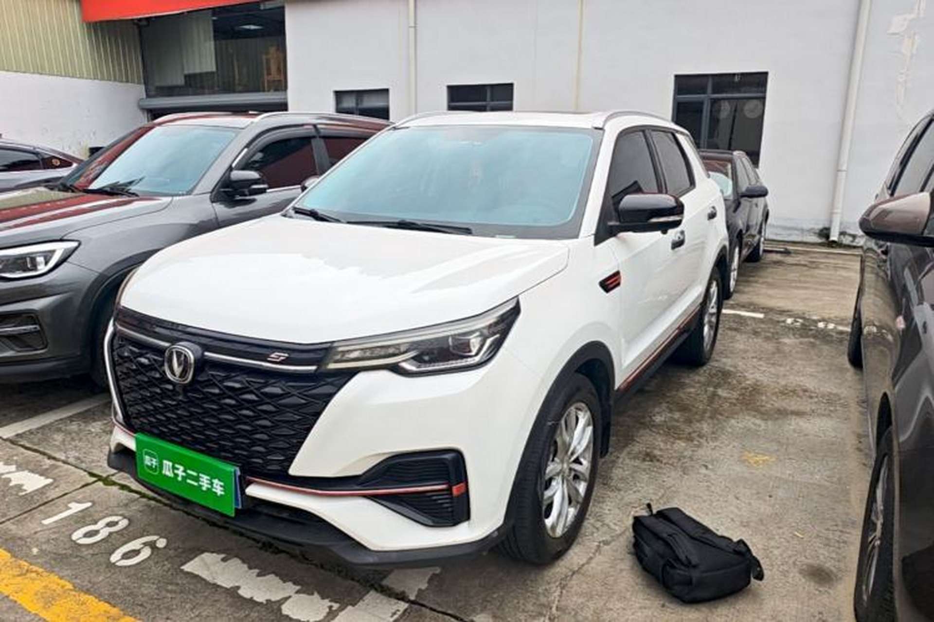 Used CHANGAN CS55PLUS 2021 Blue Whale Edition 1.5T DCT Luxury Model Front Left 45 Deg
