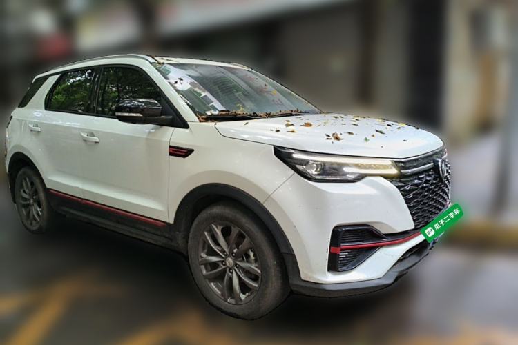 Used CHANGAN CS55PLUS 2021 Blue Whale Edition 1.5T DCT Luxury Model Front Right 45 Deg