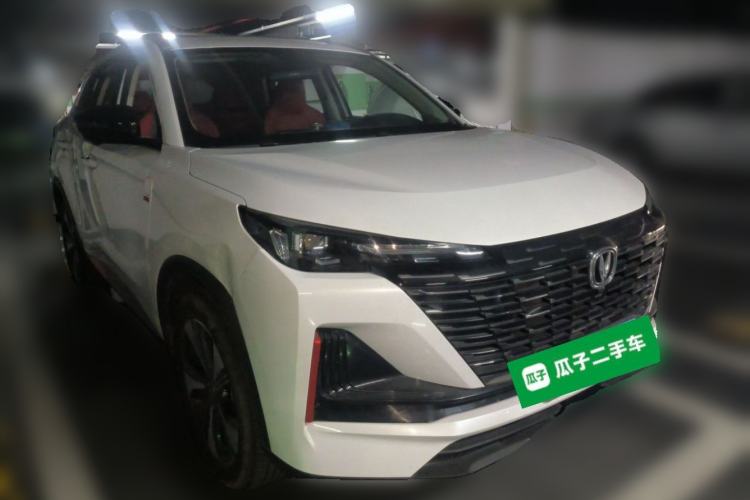 Used CHANGAN CS55PLUS 2021 Blue Whale Edition 1.5T DCT Luxury Model Front Right 45 Deg
