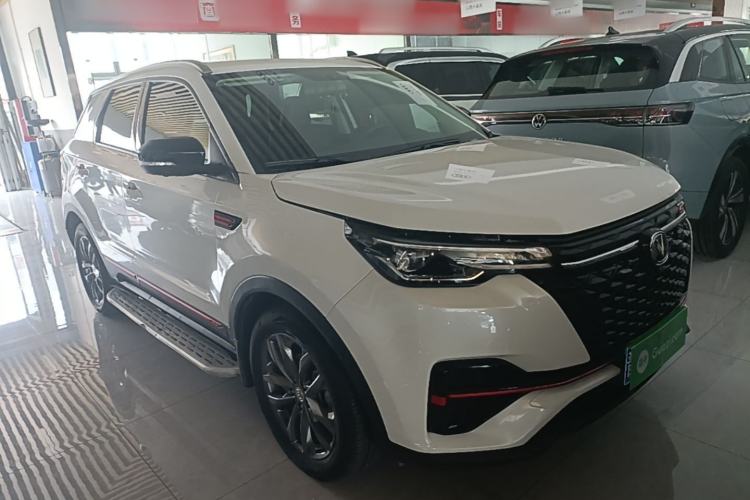 Used CHANGAN CS55PLUS 2021 Blue Whale Edition 1.5T DCT Luxury Model Front Right 45 Deg