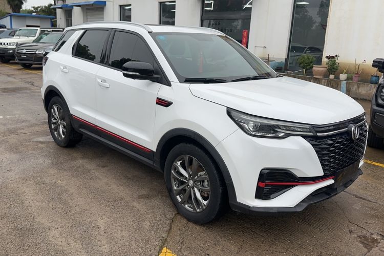 Used CHANGAN CS55PLUS 2021 Blue Whale Edition 1.5T DCT Luxury Model Front Right 45 Deg