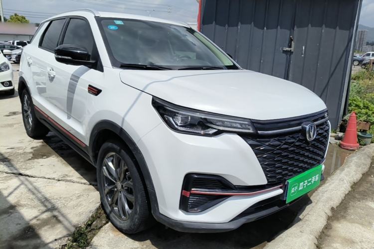 Used CHANGAN CS55PLUS 2021 Blue Whale Edition 1.5T DCT Luxury Model Front Right 45 Deg