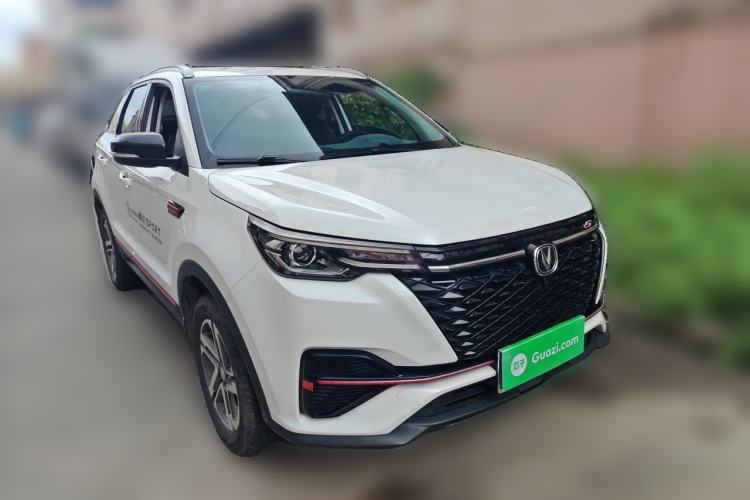 Used CHANGAN CS55PLUS 2021 Blue Whale Edition 1.5T Manual Luxury Model Front Right 45 Deg