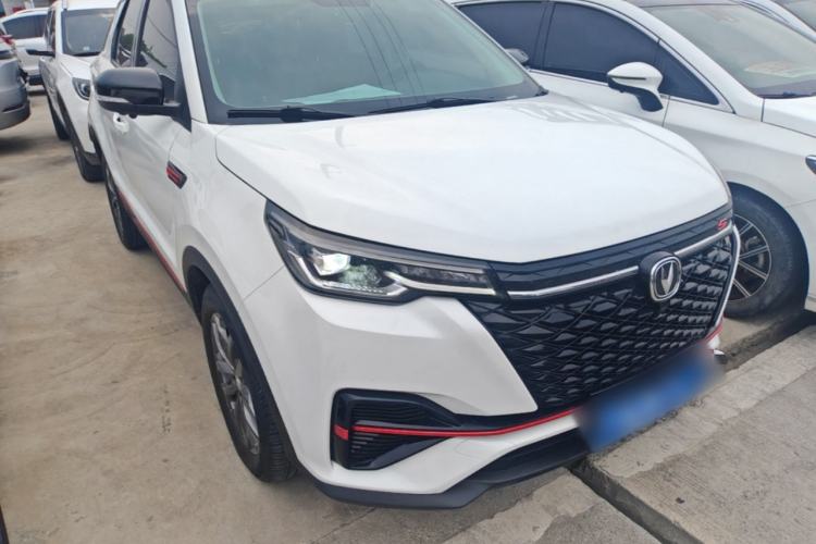 Used CHANGAN CS55PLUS 2021 Blue Whale Edition 1.5T DCT Luxury Model Front Right 45 Deg