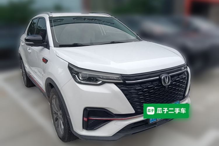 Used CHANGAN CS55PLUS 2021 Blue Whale Edition 1.5T DCT Luxury Model Front Right 45 Deg
