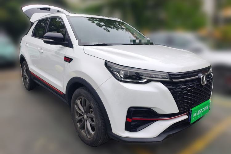 Used CHANGAN CS55PLUS 2021 Blue Whale Edition 1.5T DCT Luxury Model Front Right 45 Deg