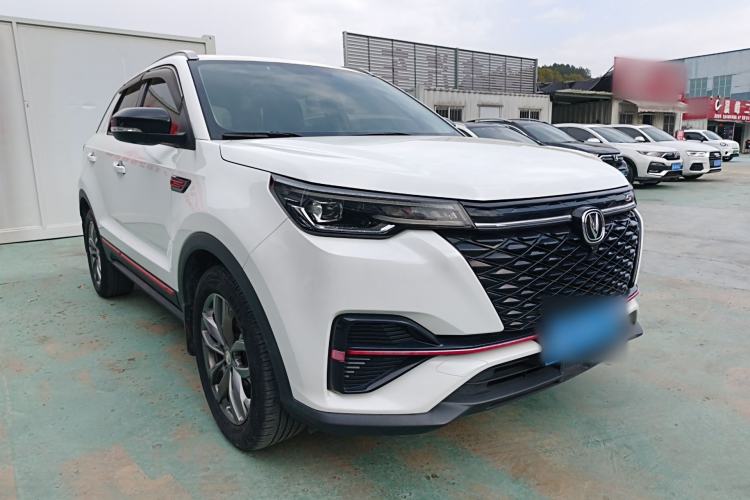 Used CHANGAN CS55PLUS 2021 Blue Whale Edition 1.5T DCT Luxury Model Front Right 45 Deg