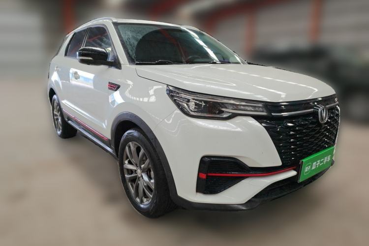 Used CHANGAN CS55PLUS 2021 Blue Whale Edition 1.5T DCT Luxury Model Front Right 45 Deg