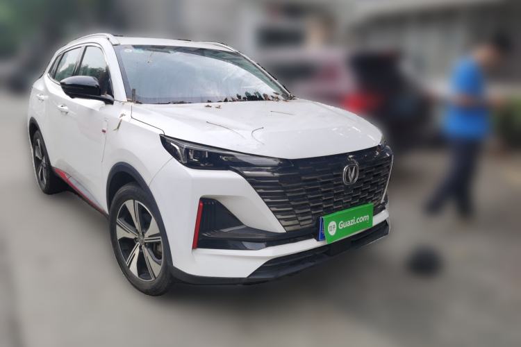 Used CHANGAN CS55PLUS 2021 Blue Whale Edition 1.5T DCT Prestige Model Front Right 45 Deg