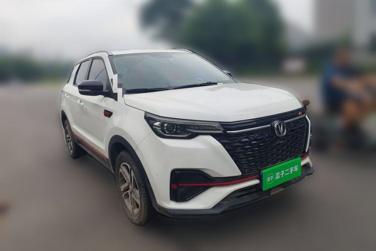 Used CHANGAN CS55PLUS 2021 Blue Whale Edition 1.5T Manual Luxury Model Front Right 45 Deg