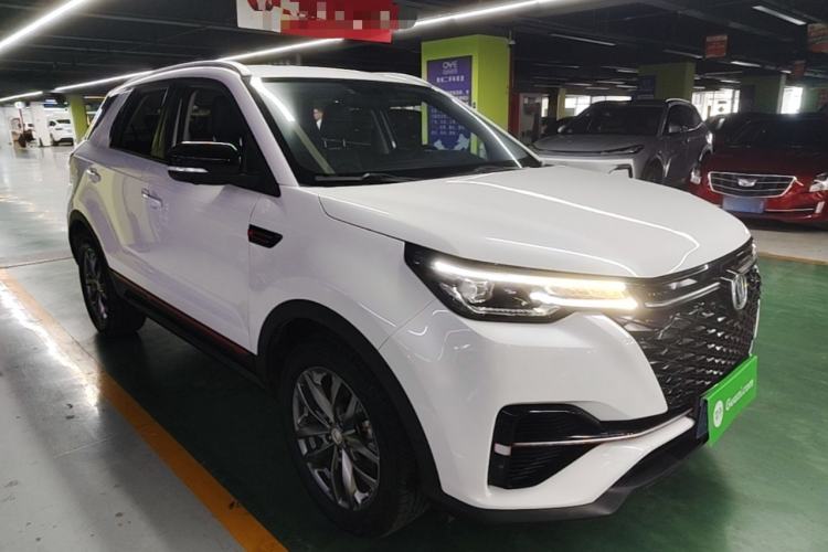 Used CHANGAN CS55PLUS 2021 Blue Whale Edition 1.5T DCT Luxury Model Front Right 45 Deg