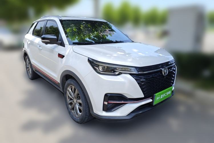 Used CHANGAN CS55PLUS 2021 Blue Whale Edition 1.5T DCT Prestige Model Front Right 45 Deg