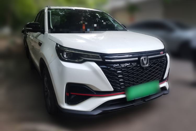Used CHANGAN CS55PLUS 2021 Blue Whale Edition 1.5T DCT Luxury Model Front Right 45 Deg