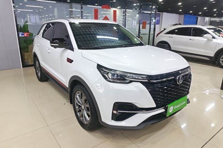 Used CHANGAN CS55PLUS 2021 Blue Whale Edition 1.5T DCT Prestige Model Front Right 45 Deg