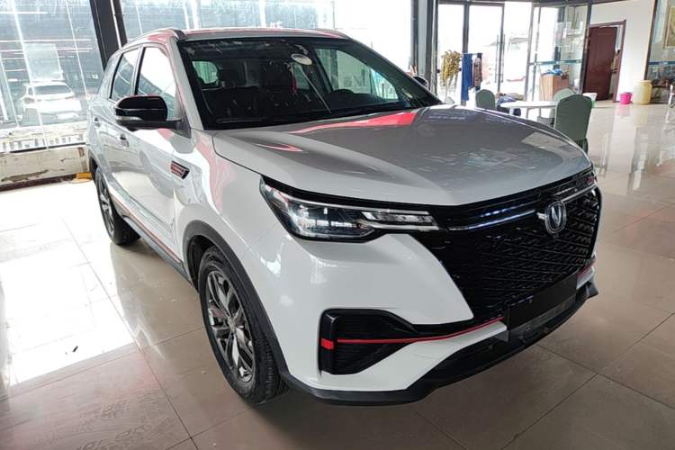 Used CHANGAN CS55PLUS 2021 Blue Whale Edition 1.5T DCT Prestige Model Front Right 45 Deg
