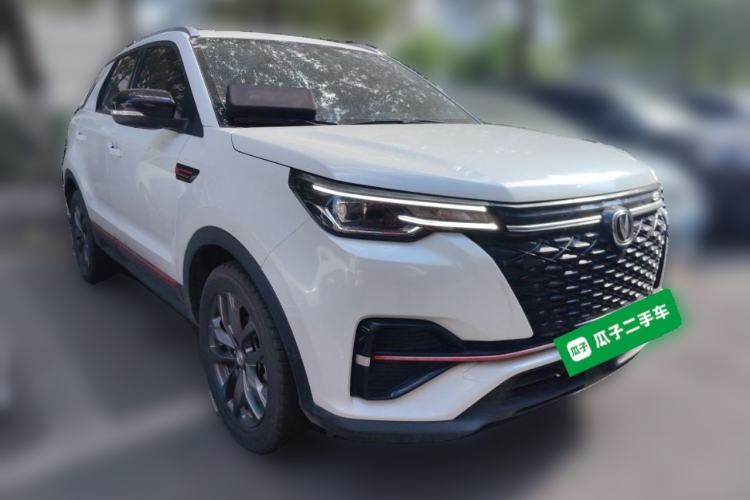 Used CHANGAN CS55PLUS 2021 Blue Whale Edition 1.5T DCT Luxury Model Front Right 45 Deg
