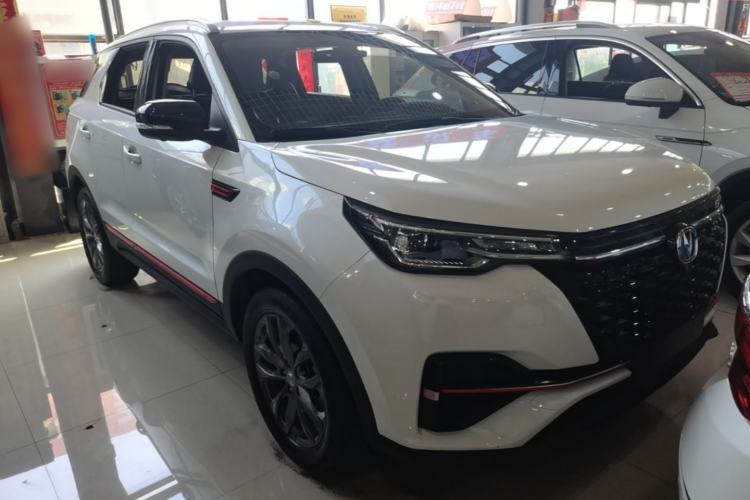 Used CHANGAN CS55PLUS 2021 Blue Whale Edition 1.5T DCT Luxury Model Front Right 45 Deg