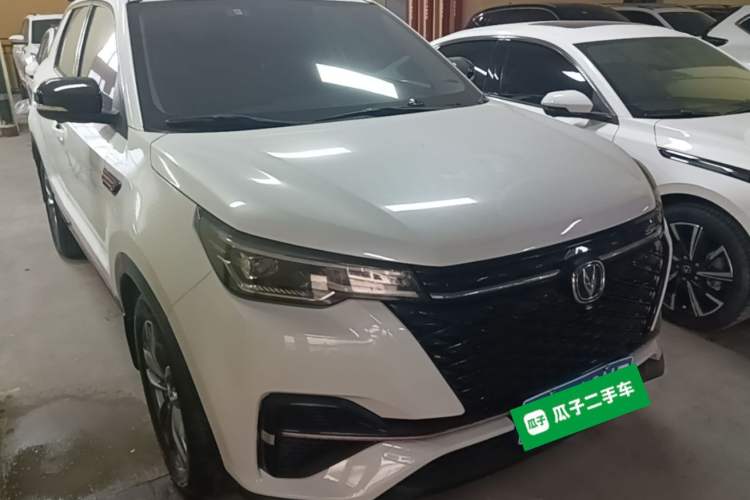 Used CHANGAN CS55PLUS 2021 Blue Whale Edition 1.5T DCT Luxury Model Front Right 45 Deg