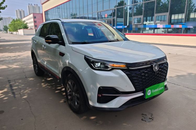 Used CHANGAN CS55PLUS 2021 Blue Whale Edition 1.5T DCT Prestige Model Front Right 45 Deg