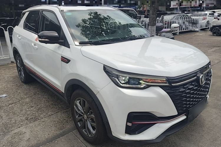 Used CHANGAN CS55PLUS 2021 Blue Whale Edition 1.5T DCT Luxury Model Front Right 45 Deg