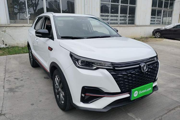 Used CHANGAN CS55PLUS 2021 Blue Whale Edition 1.5T DCT Luxury Model Front Right 45 Deg