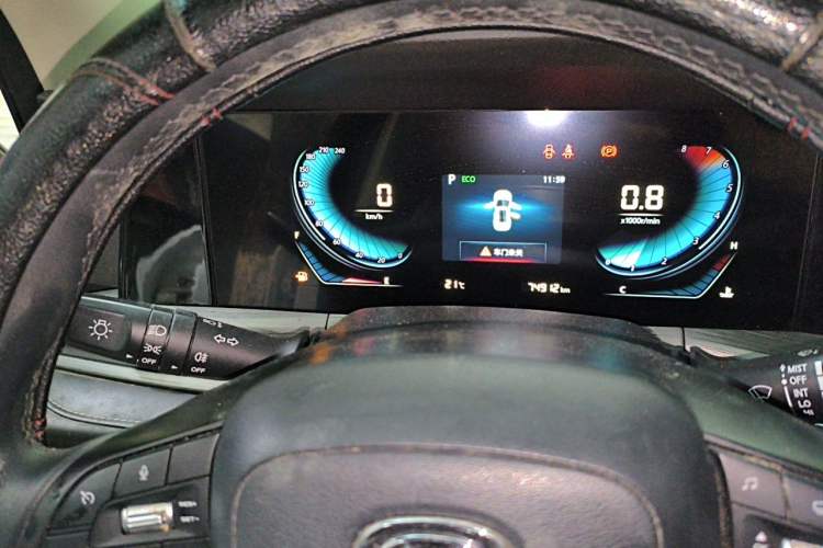 Used CHANGAN CS55PLUS 2021 Blue Whale Edition 1.5T DCT Luxury Model Instrument Cluster