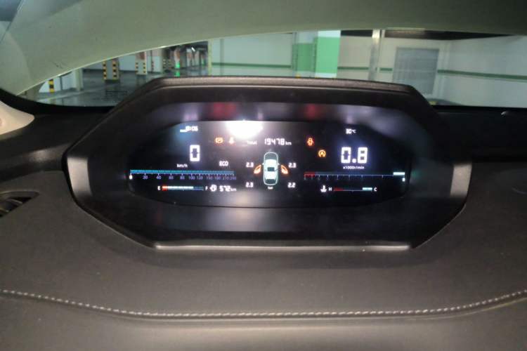 Used CHANGAN CS55PLUS 2021 Blue Whale Edition 1.5T DCT Luxury Model Instrument Cluster