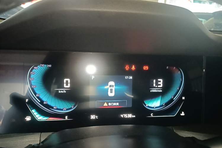 Used CHANGAN CS55PLUS 2021 Blue Whale Edition 1.5T DCT Luxury Model Instrument Cluster
