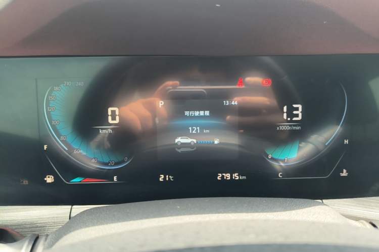 Used CHANGAN CS55PLUS 2021 Blue Whale Edition 1.5T DCT Luxury Model Instrument Cluster