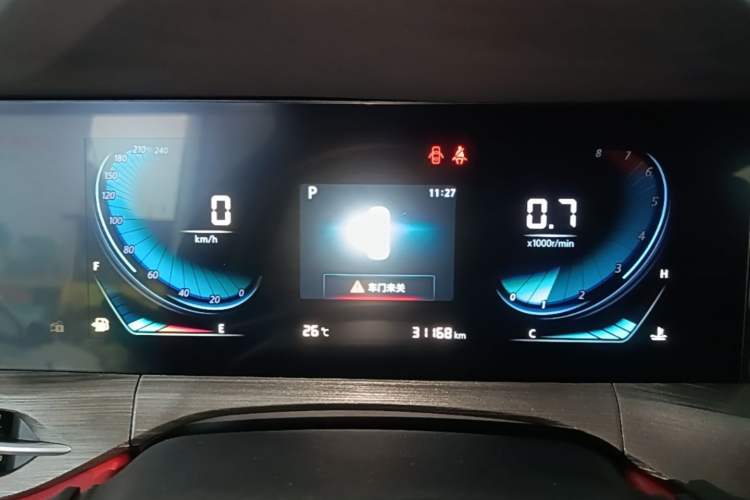 Used CHANGAN CS55PLUS 2021 Blue Whale Edition 1.5T DCT Luxury Model Instrument Cluster