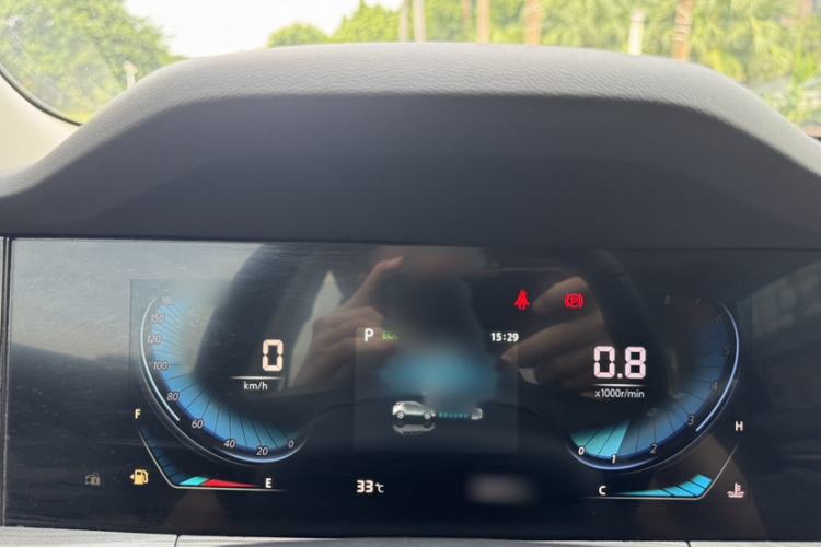 Used CHANGAN CS55PLUS 2021 Blue Whale Edition 1.5T DCT Luxury Model Instrument Cluster