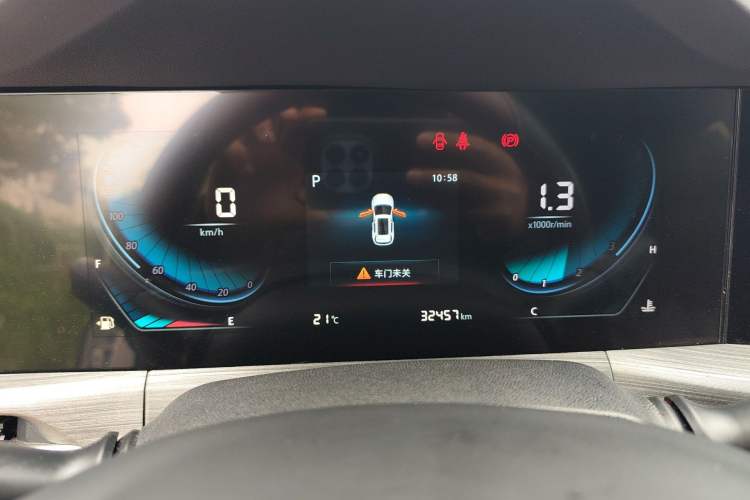 Used CHANGAN CS55PLUS 2021 Blue Whale Edition 1.5T DCT Luxury Model Instrument Cluster