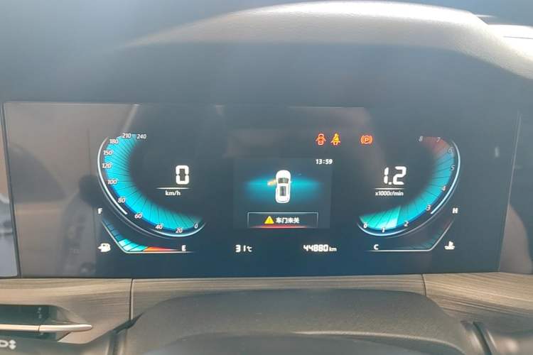 Used CHANGAN CS55PLUS 2021 Blue Whale Edition 1.5T Manual Luxury Model Instrument Cluster