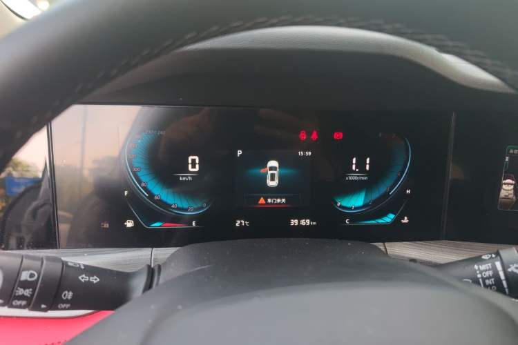 Used CHANGAN CS55PLUS 2021 Blue Whale Edition 1.5T DCT Luxury Model Instrument Cluster