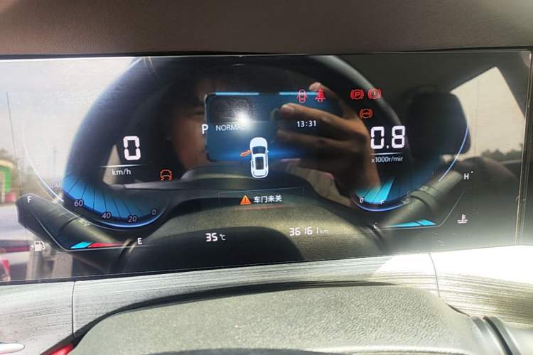 Used CHANGAN CS55PLUS 2021 Blue Whale Edition 1.5T DCT Luxury Model Instrument Cluster