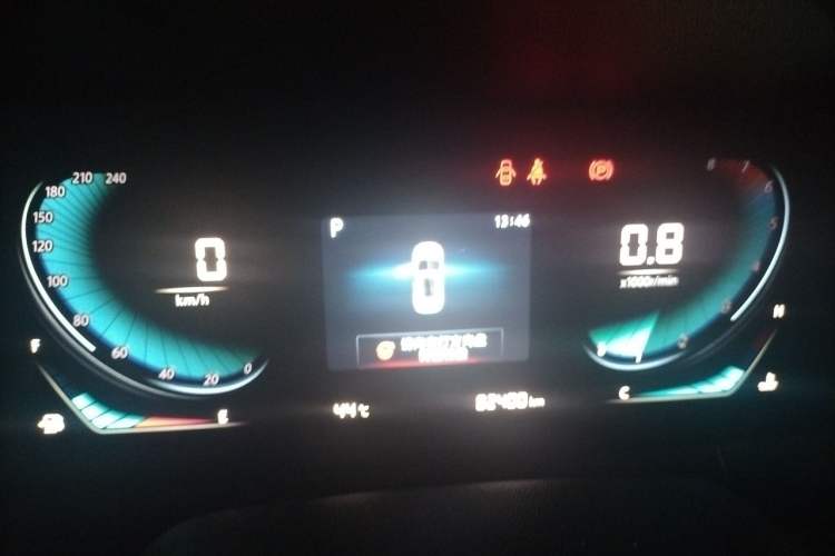 Used CHANGAN CS55PLUS 2021 Blue Whale Edition 1.5T DCT Luxury Model Instrument Cluster