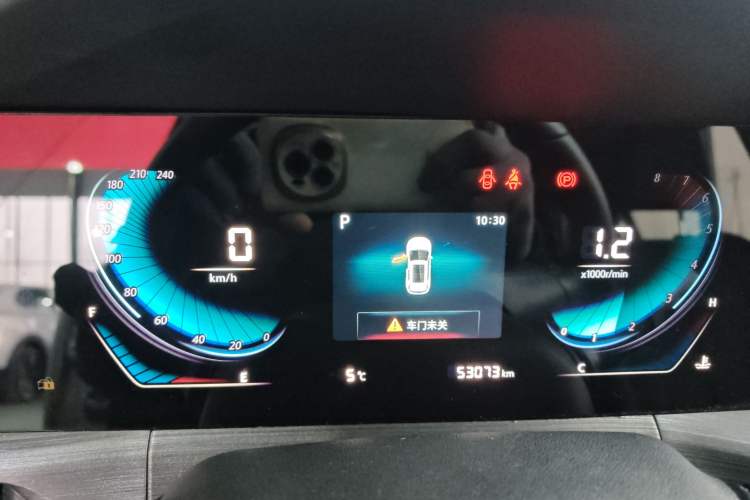Used CHANGAN CS55PLUS 2021 Blue Whale Edition 1.5T DCT Luxury Model Instrument Cluster