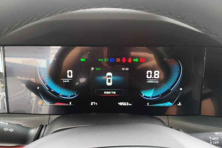 Used CHANGAN CS55PLUS 2021 Blue Whale Edition 1.5T DCT Prestige Model Instrument Cluster