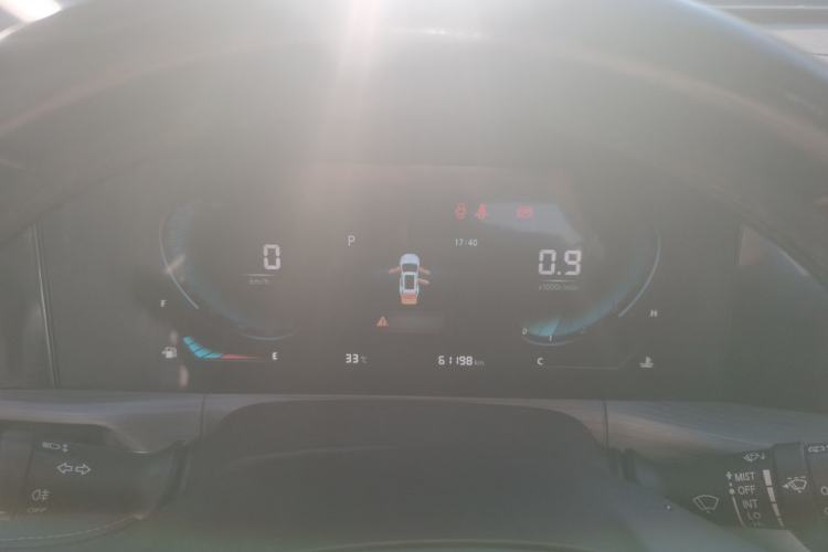 Used CHANGAN CS55PLUS 2021 Blue Whale Edition 1.5T DCT Luxury Model Instrument Cluster