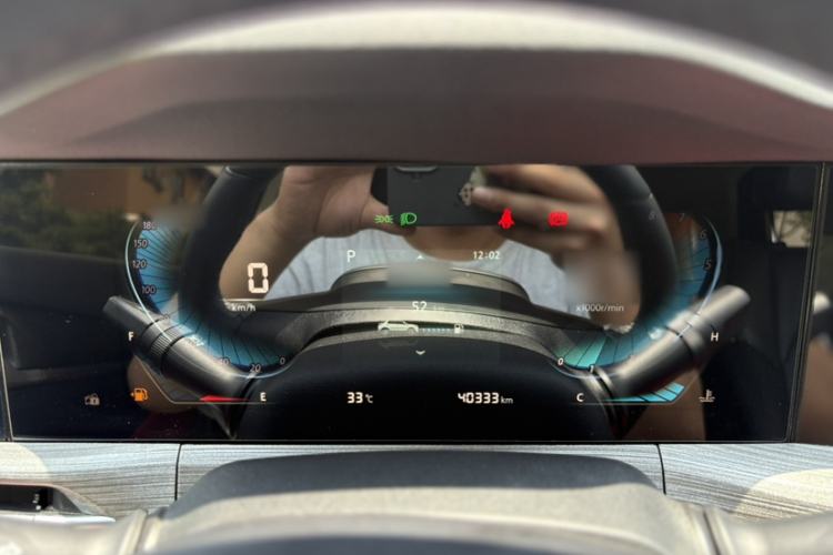 Used CHANGAN CS55PLUS 2021 Blue Whale Edition 1.5T DCT Luxury Model Instrument Cluster