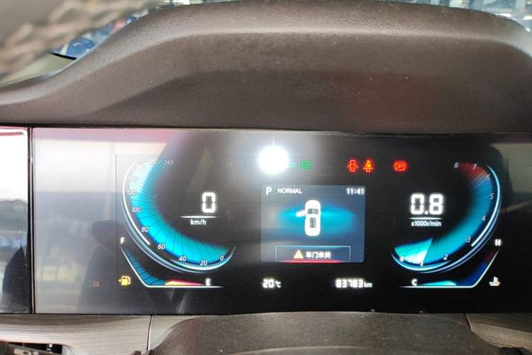 Used CHANGAN CS55PLUS 2021 Blue Whale Edition 1.5T DCT Prestige Model Instrument Cluster