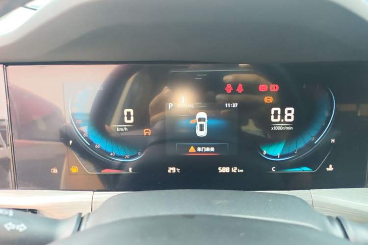 Used CHANGAN CS55PLUS 2021 Blue Whale Edition 1.5T DCT Luxury Model Instrument Cluster
