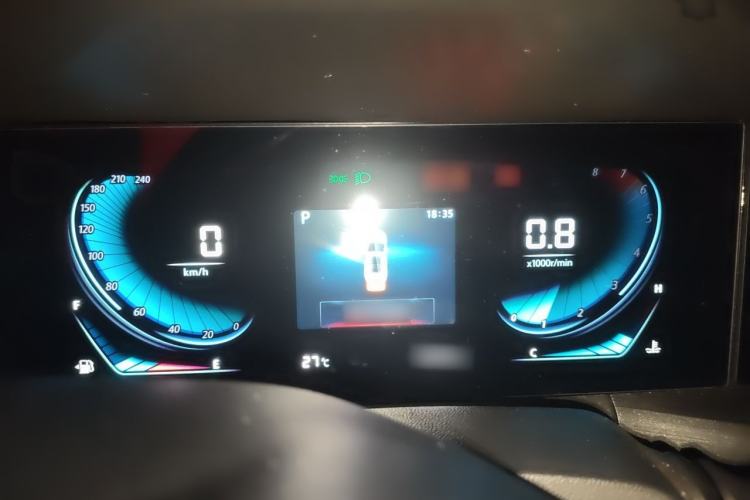 Used CHANGAN CS55PLUS 2021 Blue Whale Edition 1.5T DCT Prestige Model Instrument Cluster